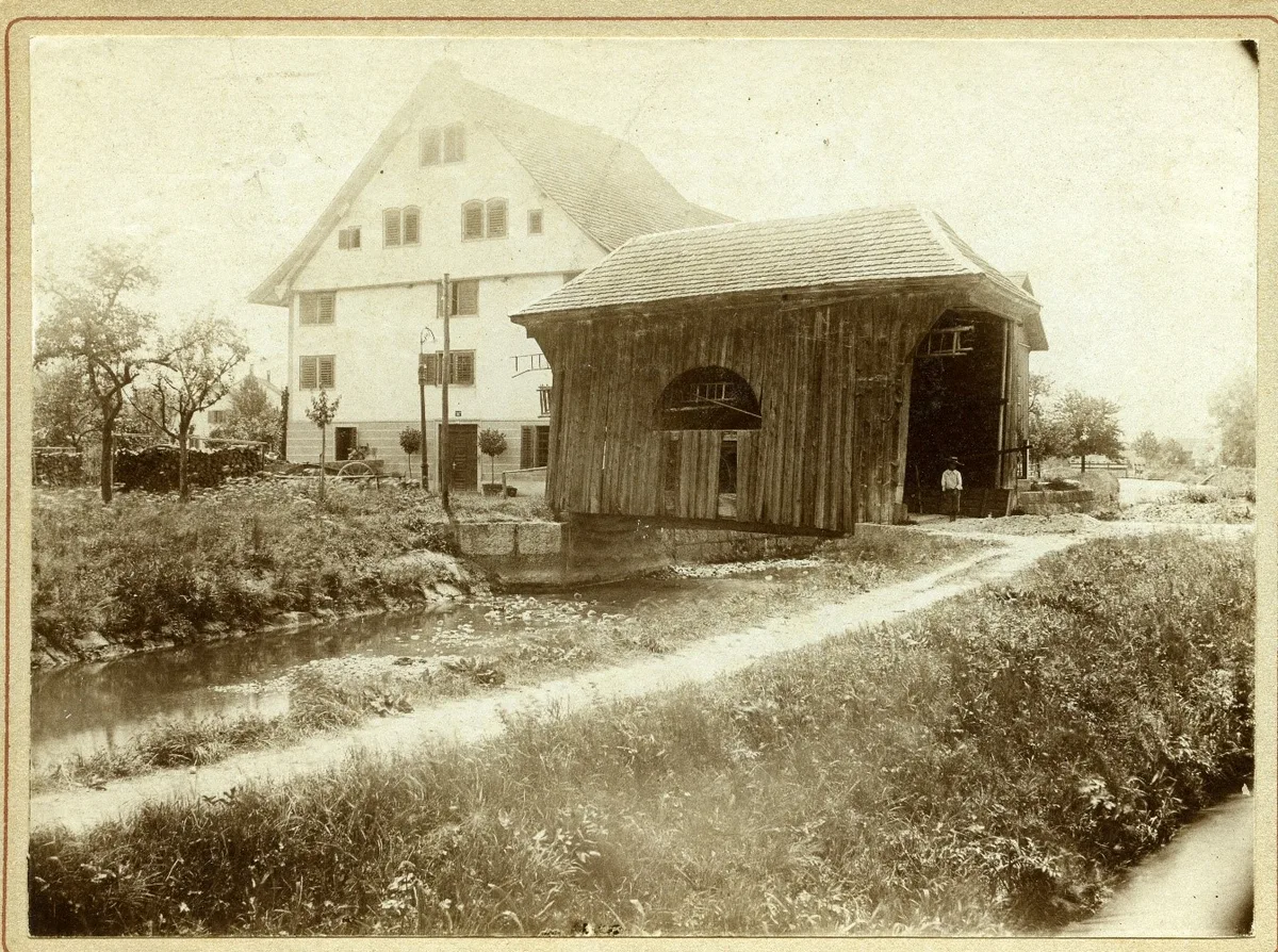 So sah «s Teckt Brüggli» zirka 1880 aus.